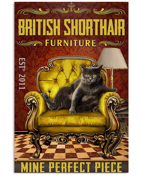 Mine Perfect Piece British Shorthair Cat Lover-3138