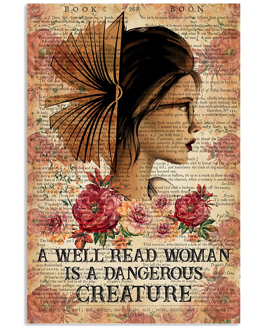 A WELL-READ-WOMAN IS A DANGEROUS CREAT-6955