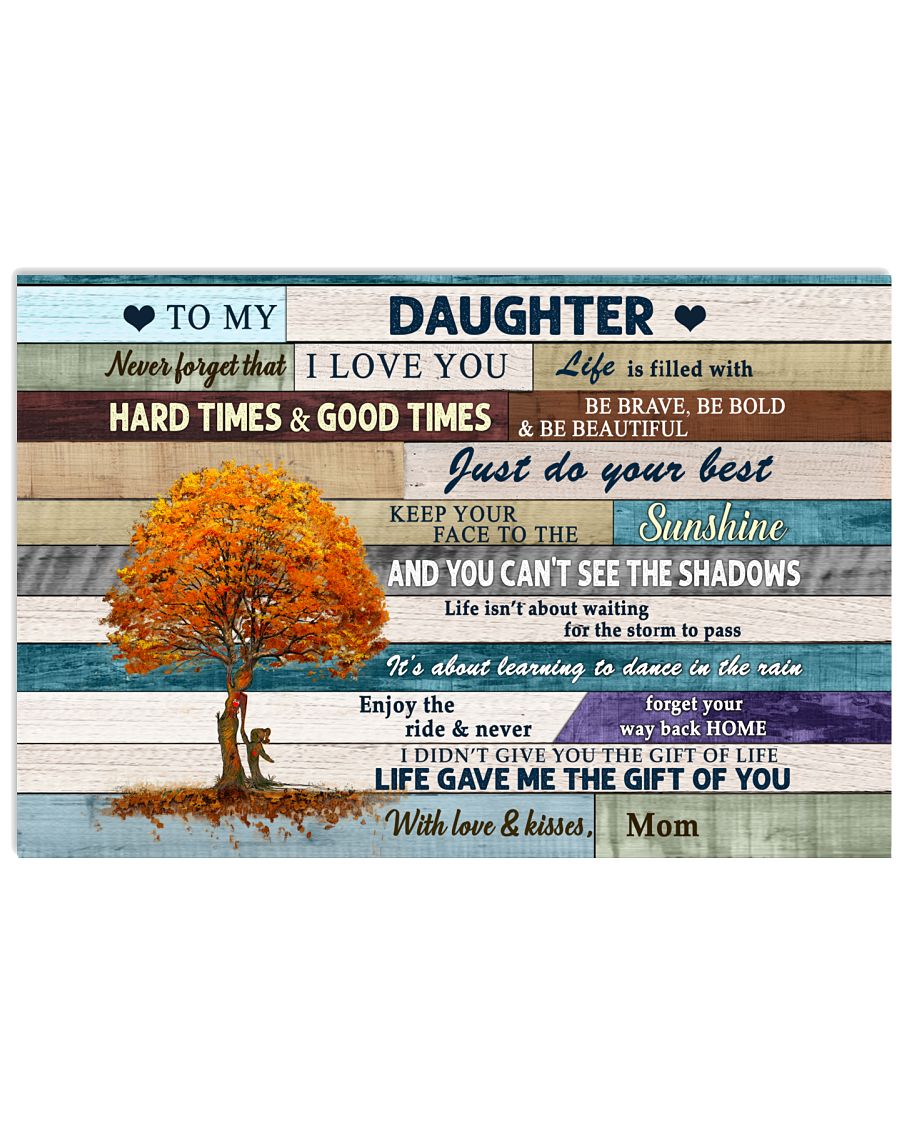 Never Forget That I Love You - Special Gift For Daughter-6755