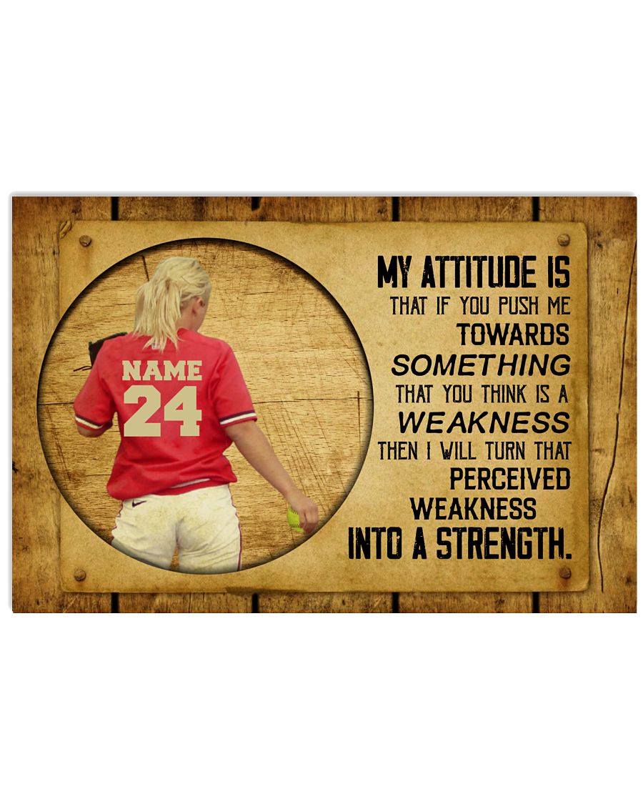 Softball My Attitude GM1-2312-8021