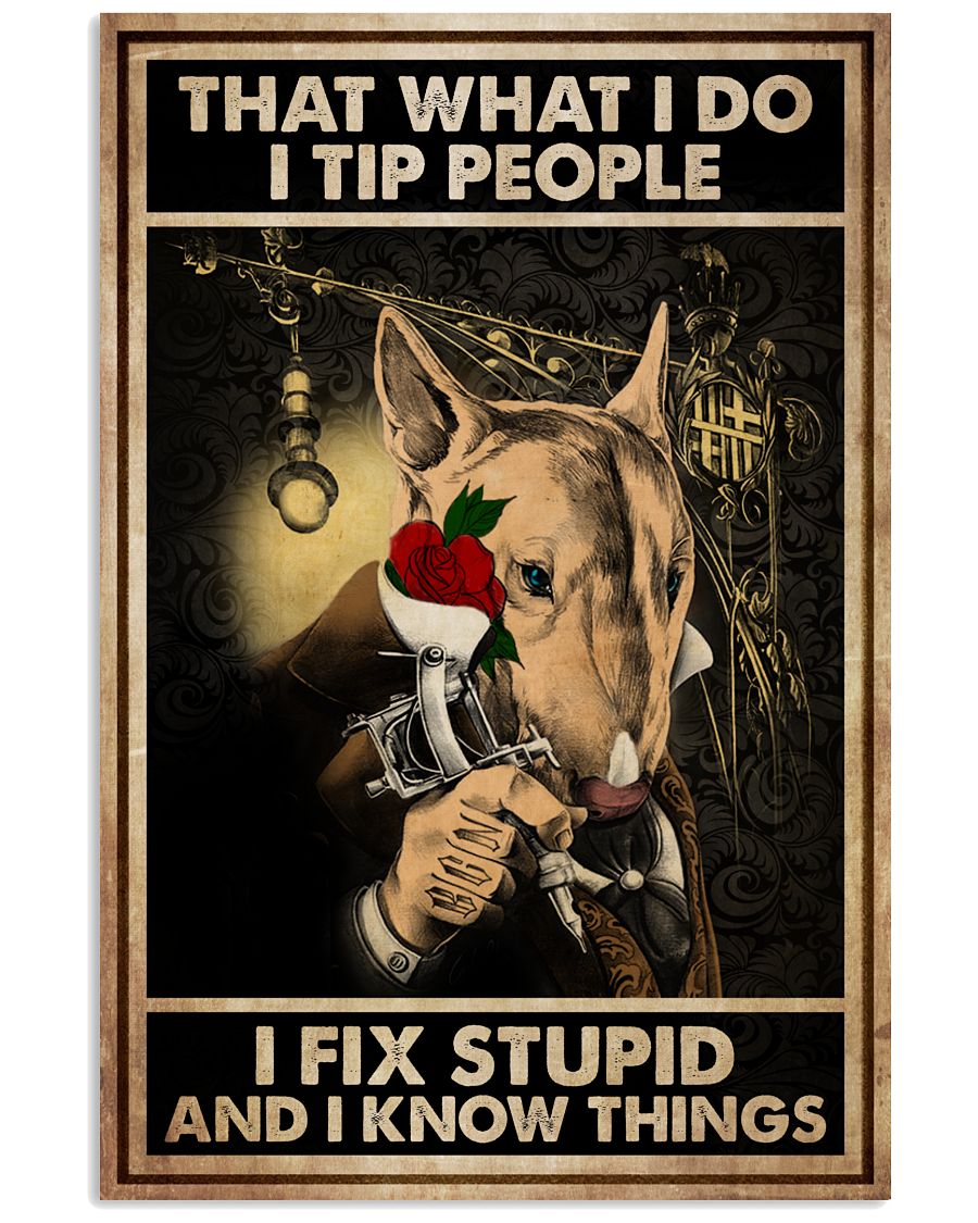 Bull Terrier Tips People -4956