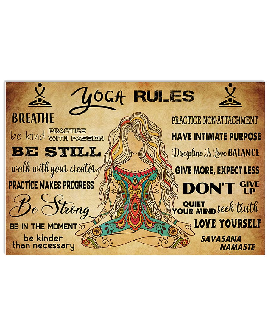 Yoga rules vintage-5111