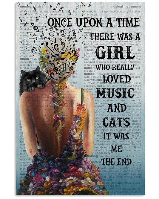 Dictionary Once Upon A Time Loved Music And Cats-5379