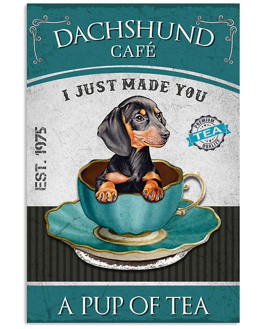 Dachshund Pup Of Tea-5324