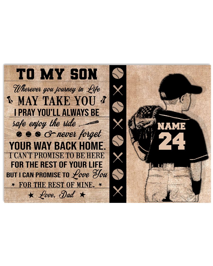 To My Son Baseball GV2-1811-6137