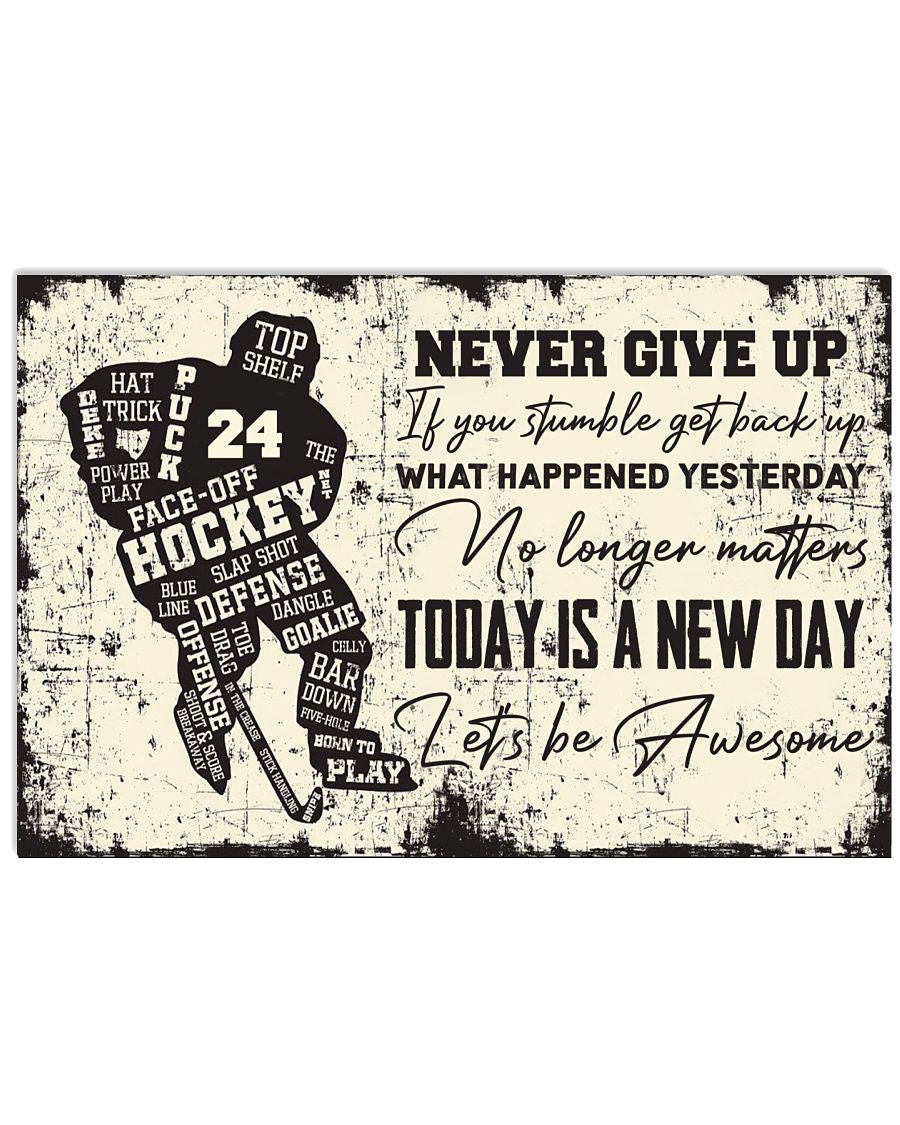 Hockey Never Give Up GH4-2102-9691