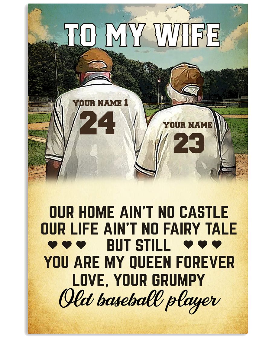 To my wife Old baseball player-4060