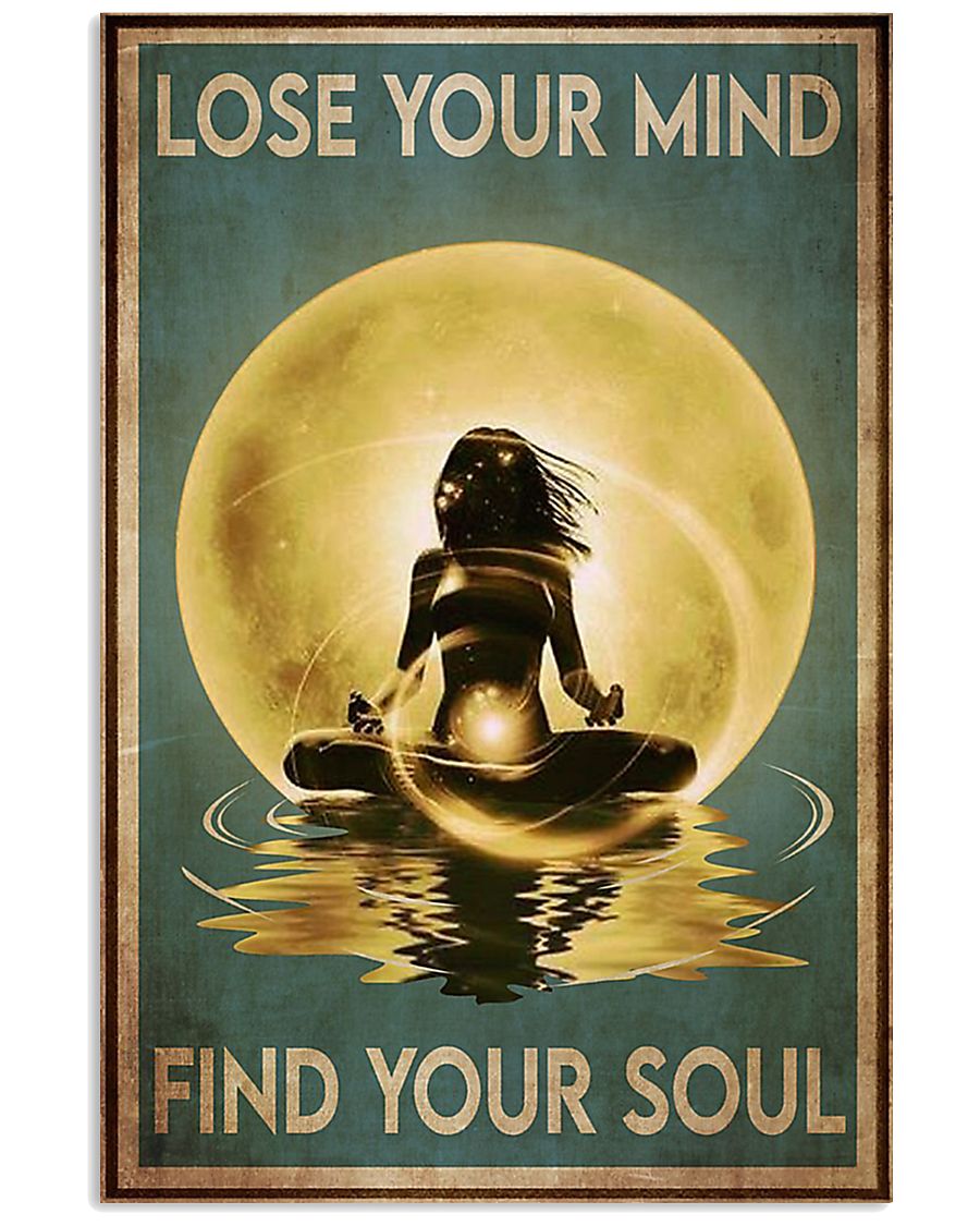 Yoga lose your mind find your soul Yoga art-3904