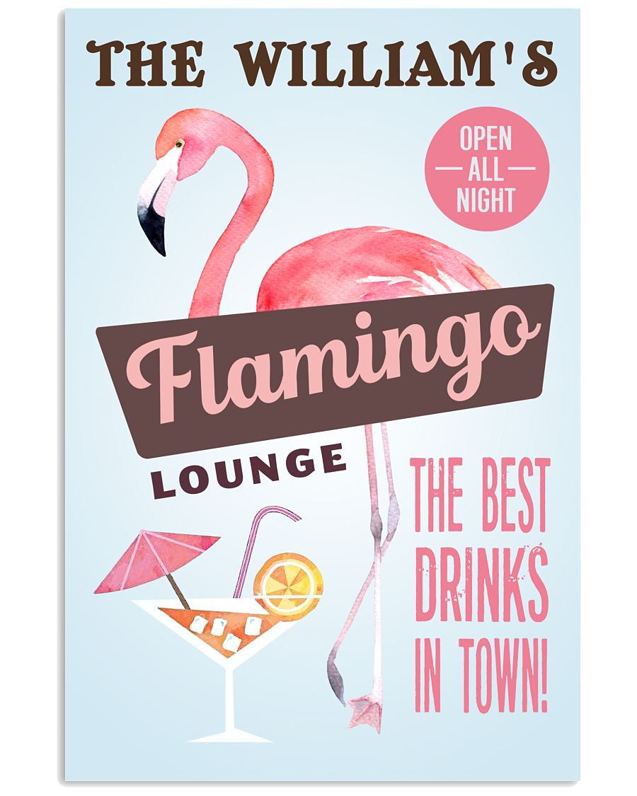 Personalized Flamingo Lounge Best Drinks-7380