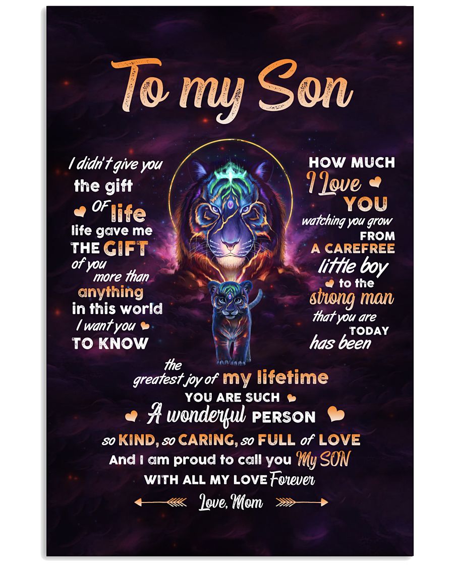 How Much I Love You - Best Gift For Son-5935