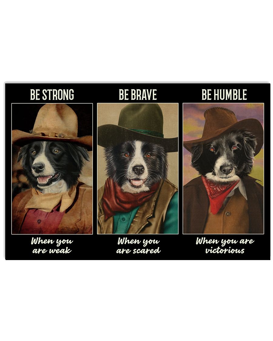 Cowboy Border Collie Be Strong-2431