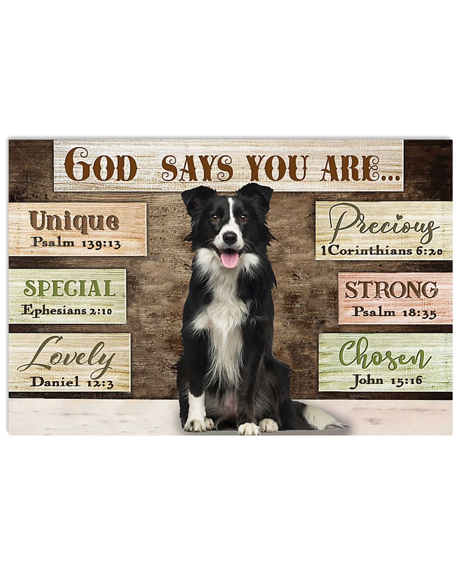 border collie god says you are-7612