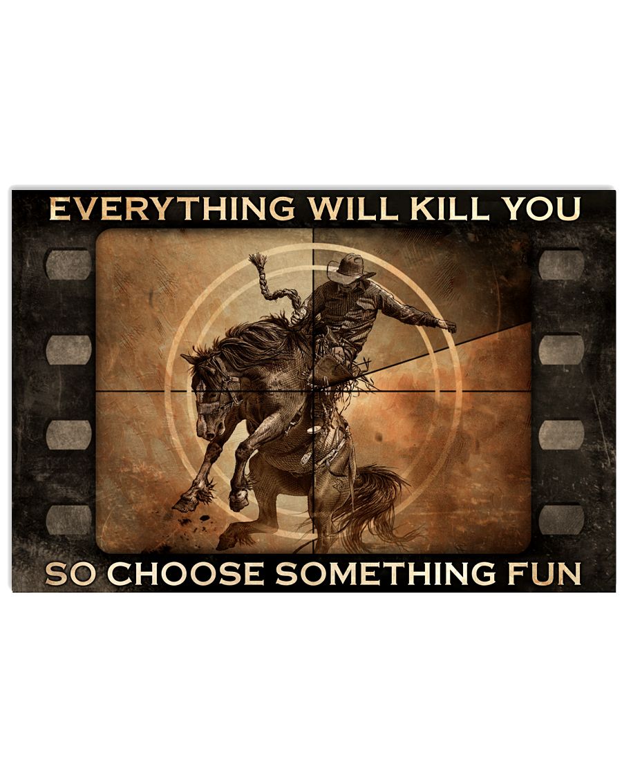 Vintage Movie Rodeo Choose Something Fun-9937