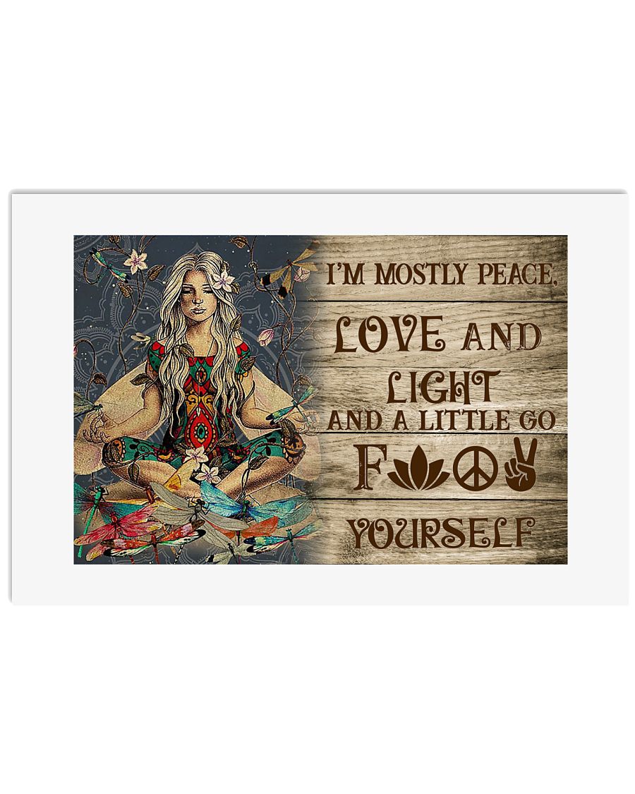 Yoga girl I'm mostly peace love and light-4026