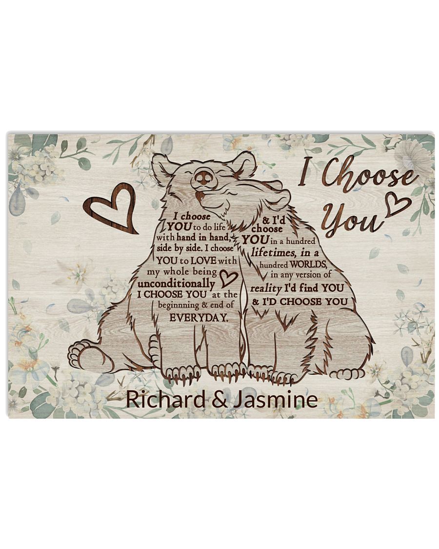 Personalized Bear I Choose You-5707