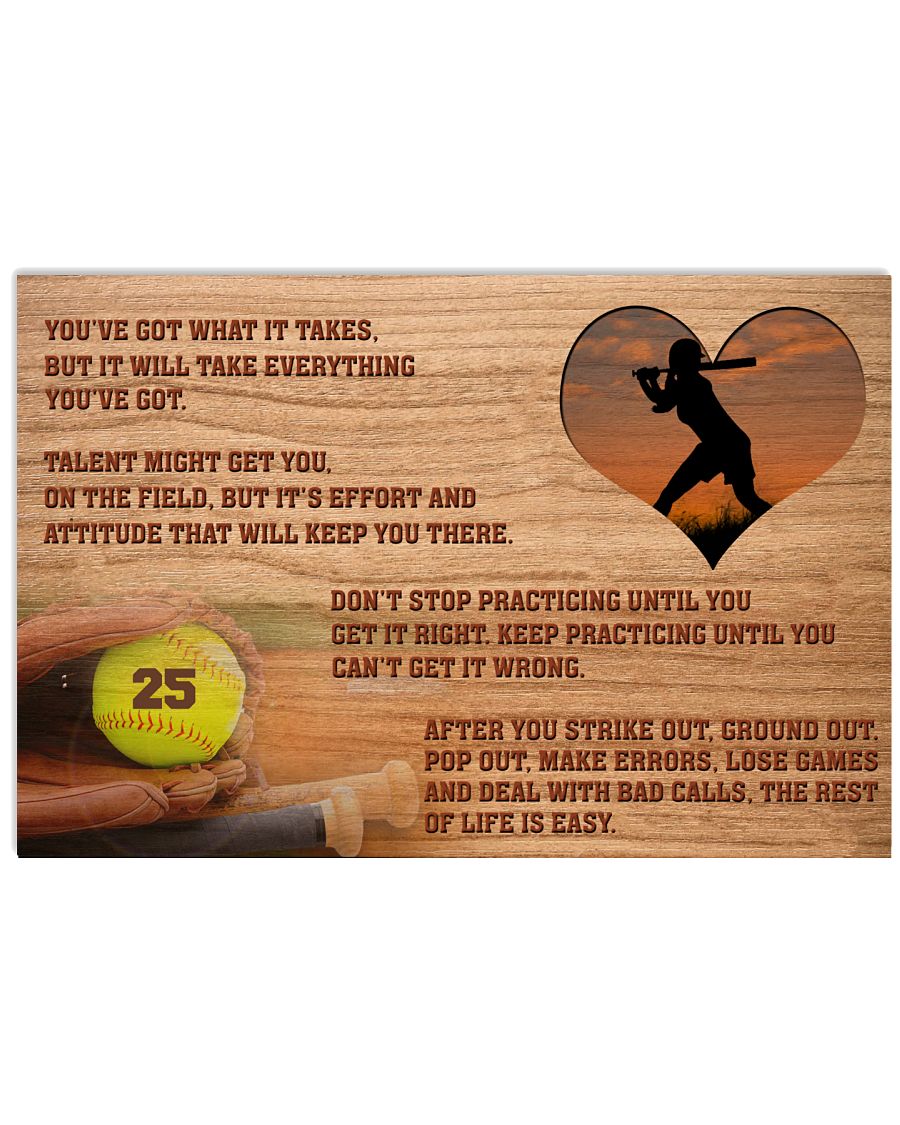 T16-03 Softball The rest of life is easy-2347