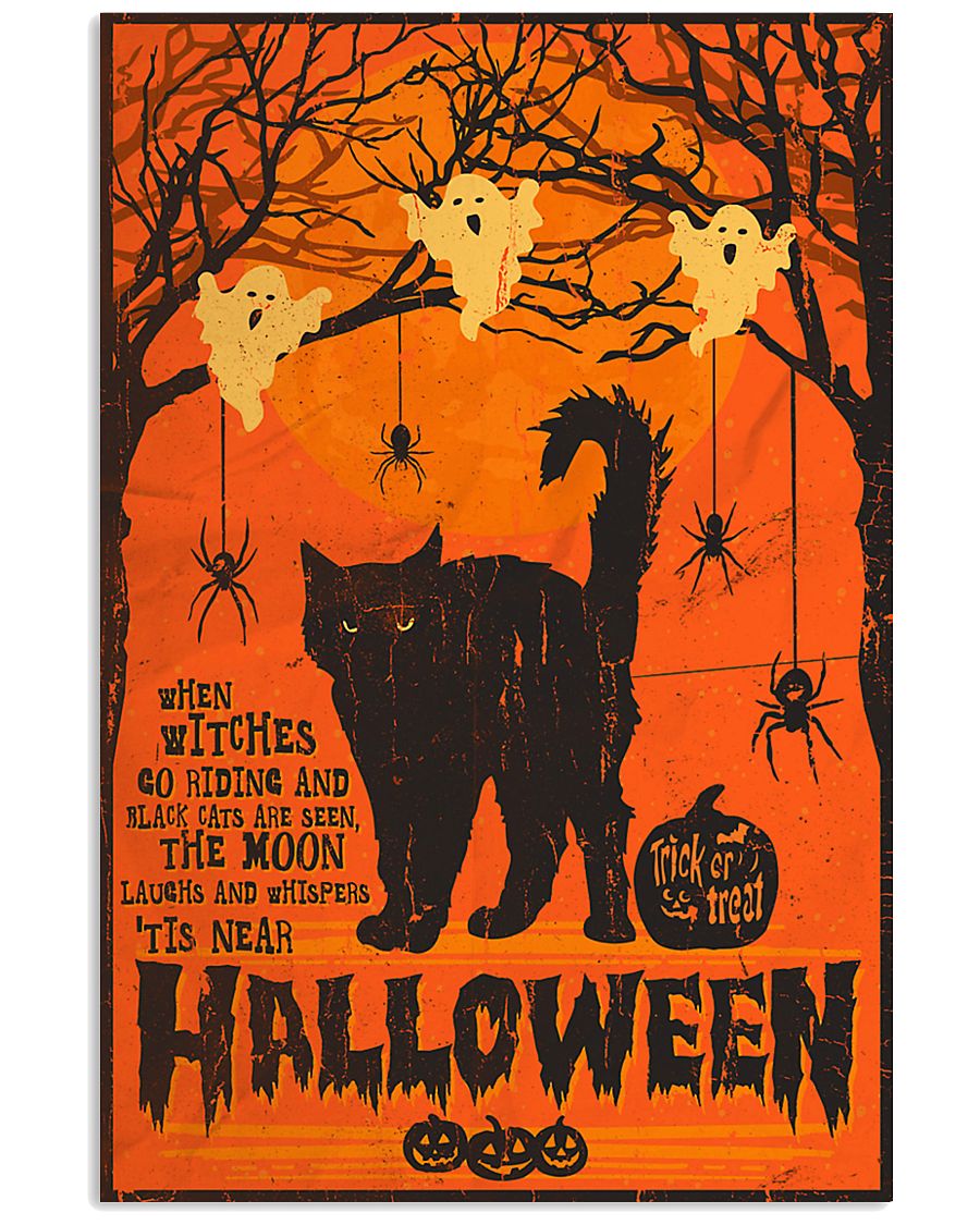 Trick Or Treat Halloween Black Cat-5547