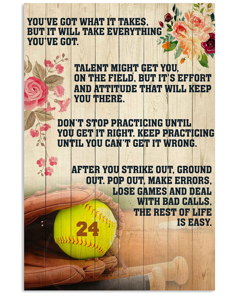 Softball Home Decor -1475