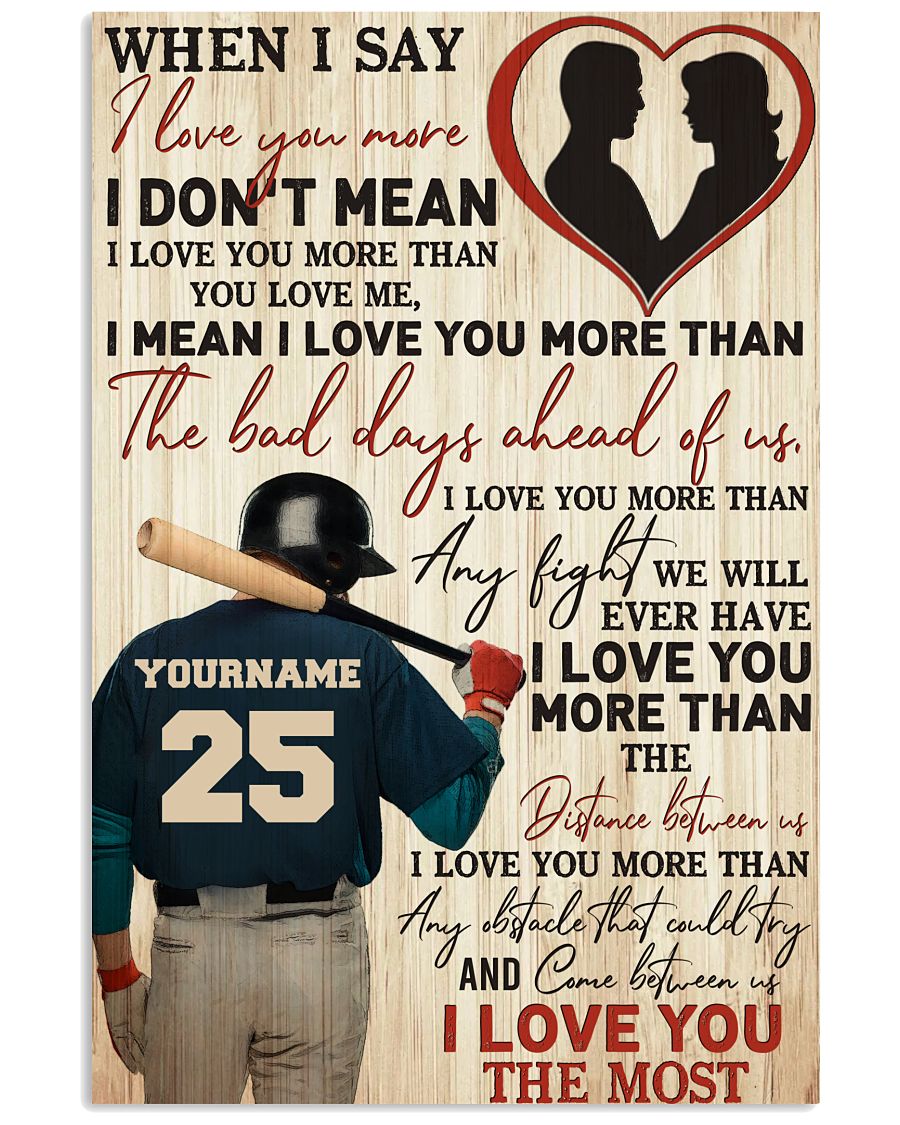 Baseball When I Say I Love You GH5-0501-2282