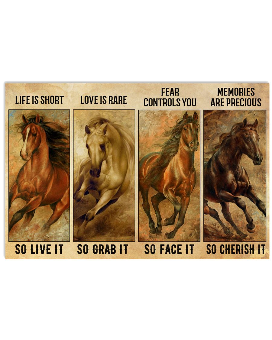 Horses Life Is Short So Live It-7675