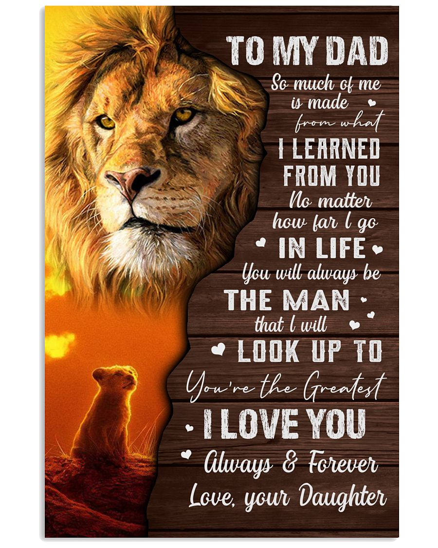 I Love You Always & Forever - Lovely Gift For Dad-5924