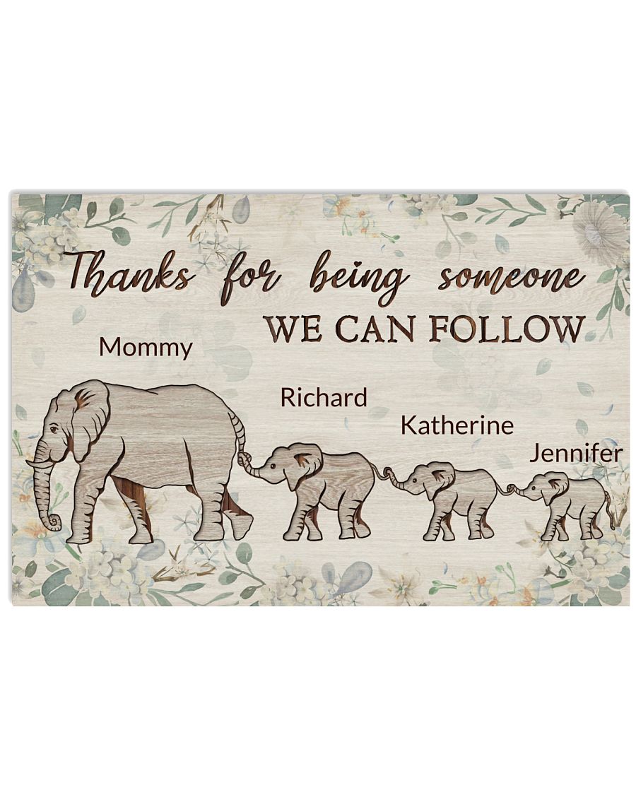 Personalized Elephant Mother We Can Follow-6853