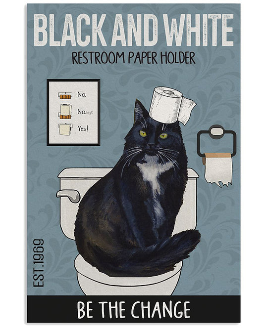 Be The Change Tuxedo Cat-9240