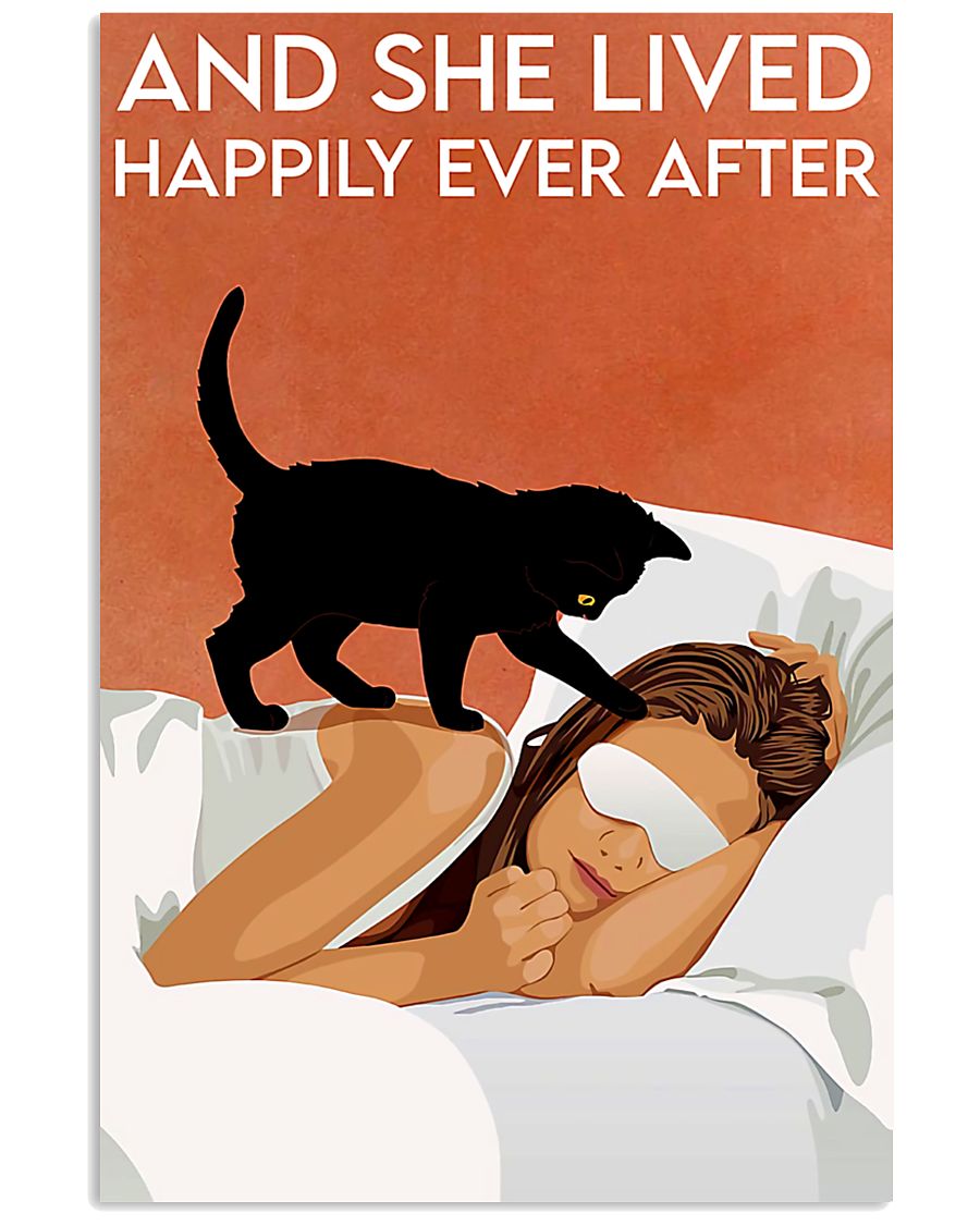 black cat wake up happily ever after-7307