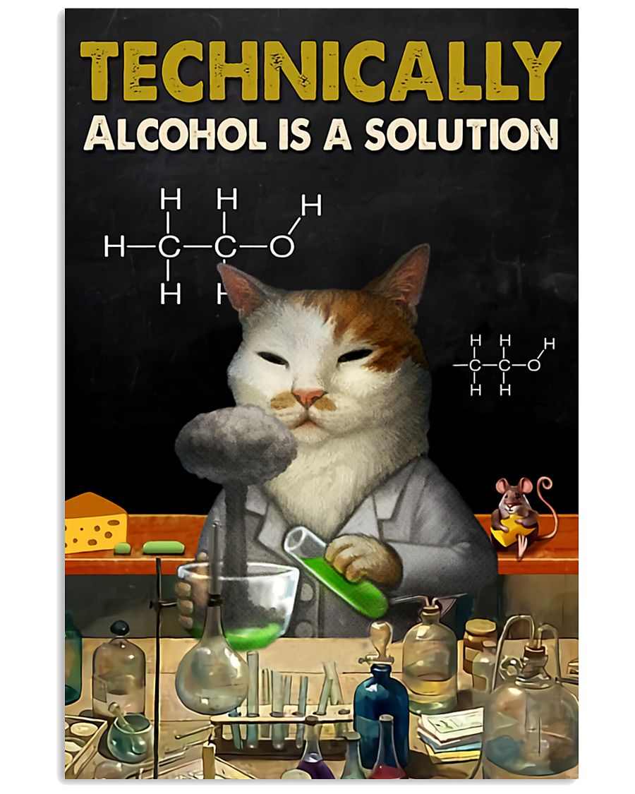 Cat Technically alcohol is a solution pt dvhh NTH-2155