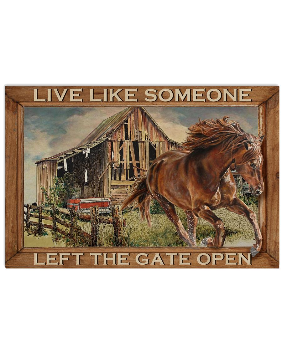 Horse Running Gate Open-1991