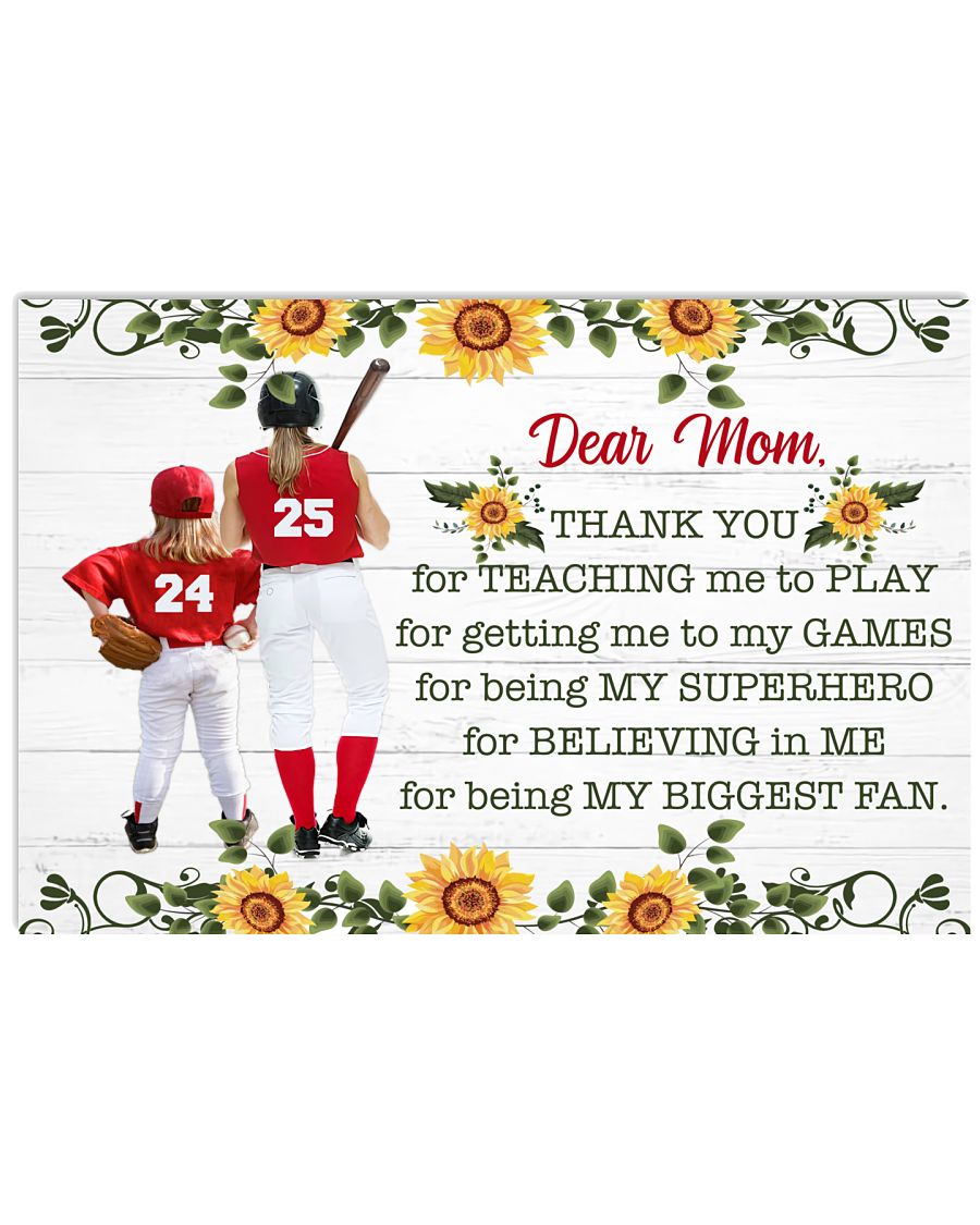 Personalized Softball Mom And Daughter GN2-2204-5124