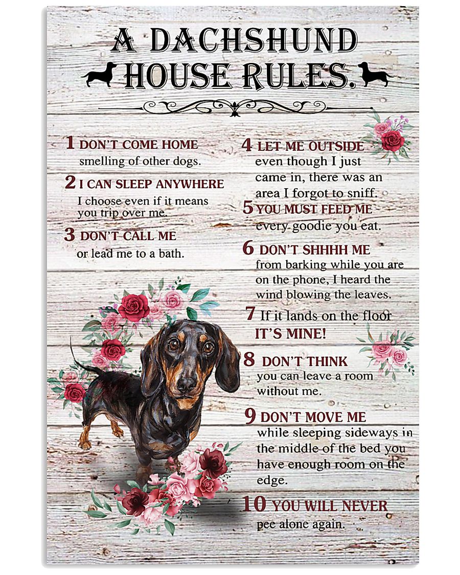 Dachshund Rules -4720