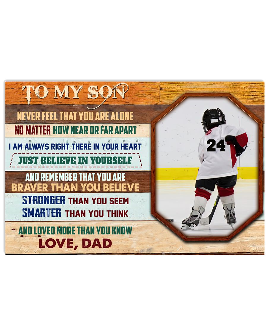 Hockey To My Son From Dad GG4-0903-9549