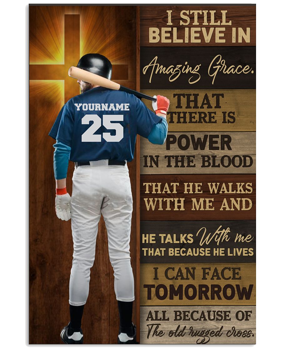 Baseball I Believe In God GH3-2412-9298