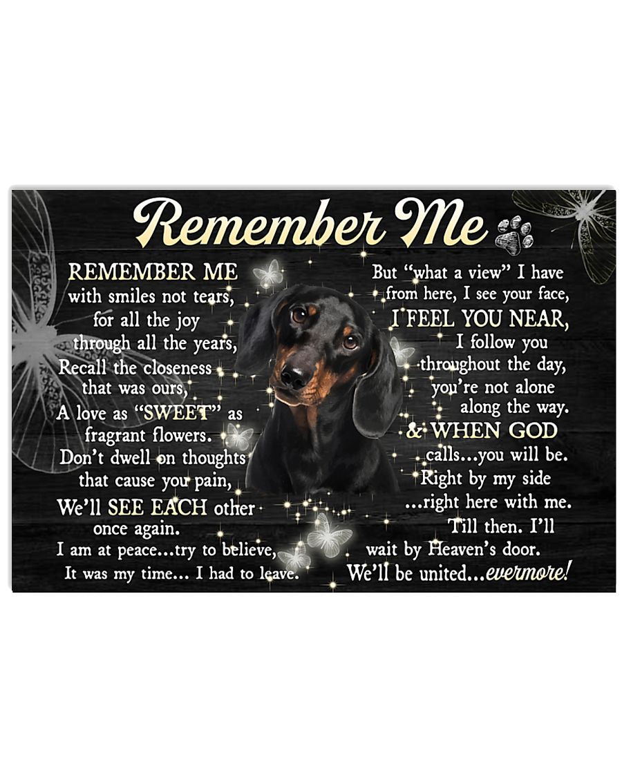 dachshund Remember me-3444