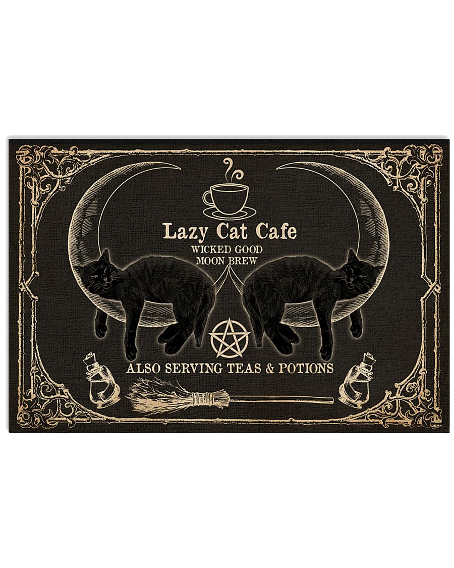 Black Lazy Cat Cafe Witched Good-5331