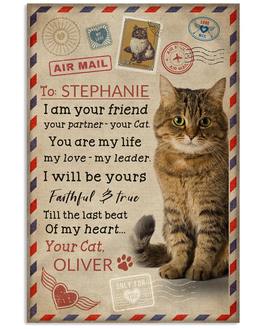 Personalized Tabby Cat I Am Your Friend-6259