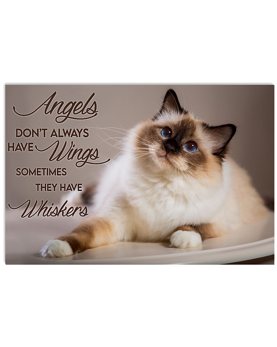 birman angels don't always have wings poster ttb-3578