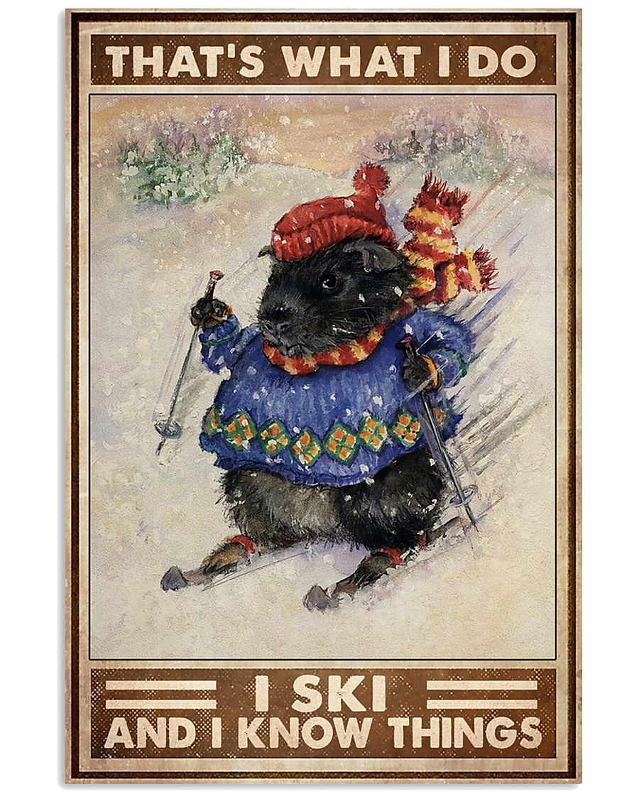 guinea pigs skiing know things pt phq pml-9024