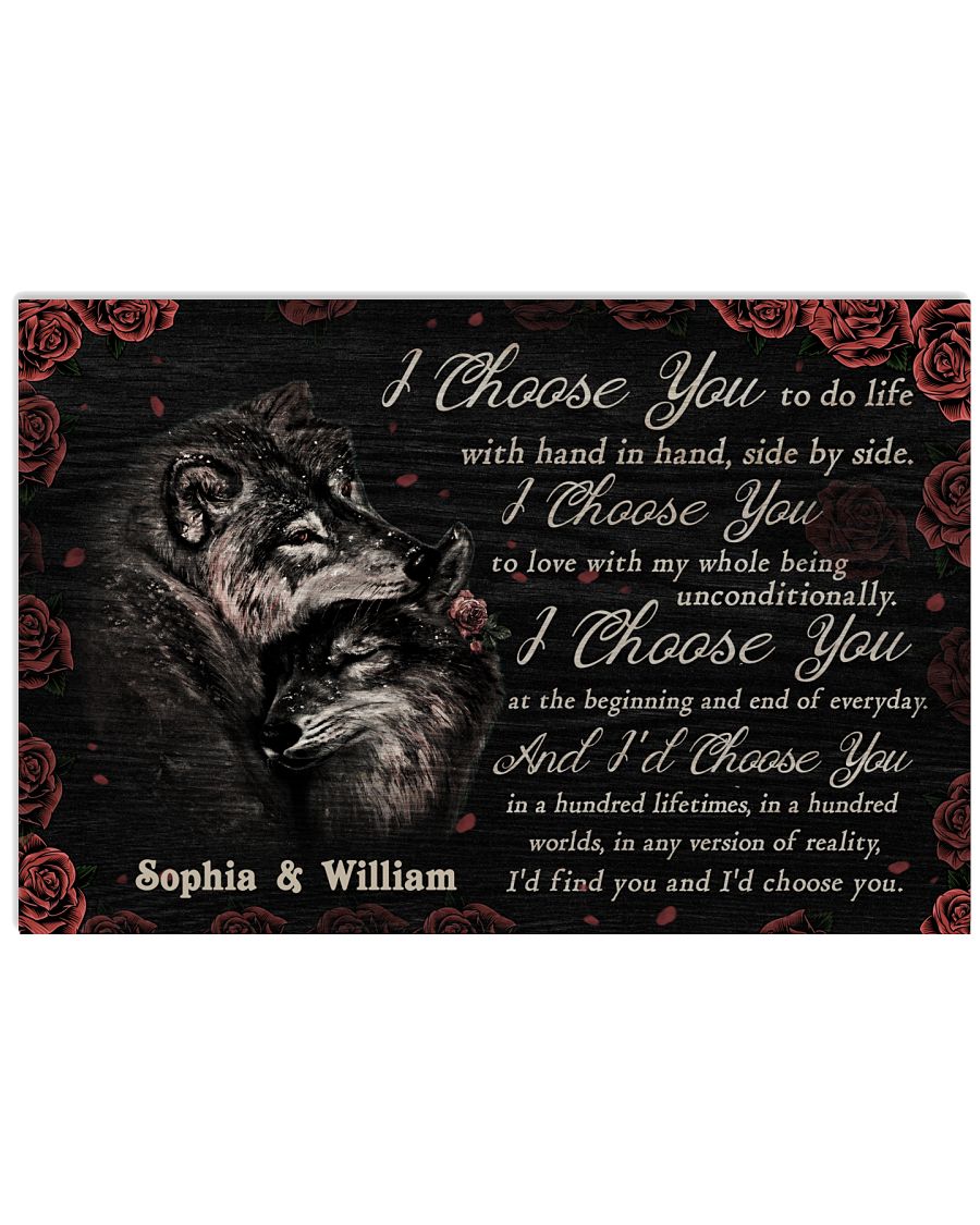 Personalized Wolf I Choose You-6768