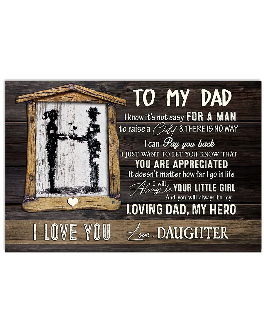 I Will Always Be Your Little Girl - Lovely Gift Fror Dad-8143