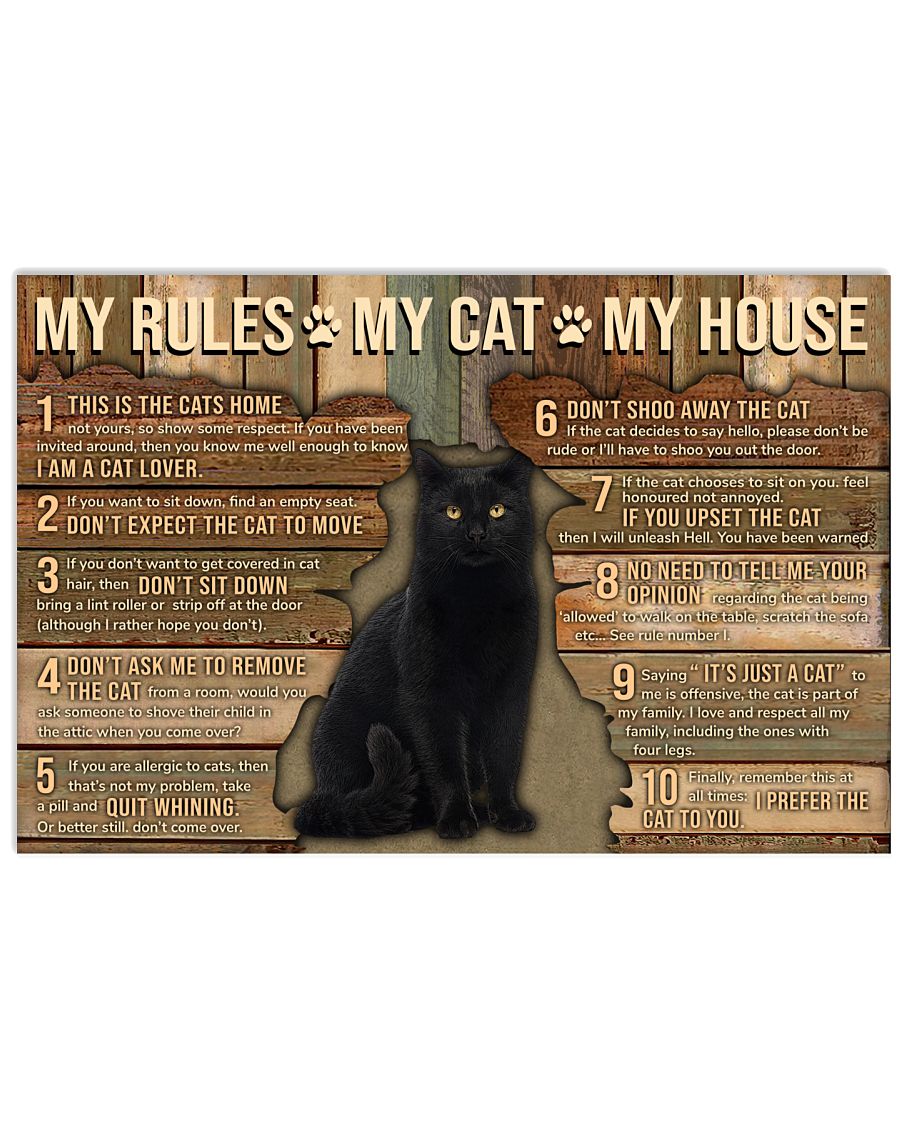 Pallet My House My Black Cat My Rules-2828