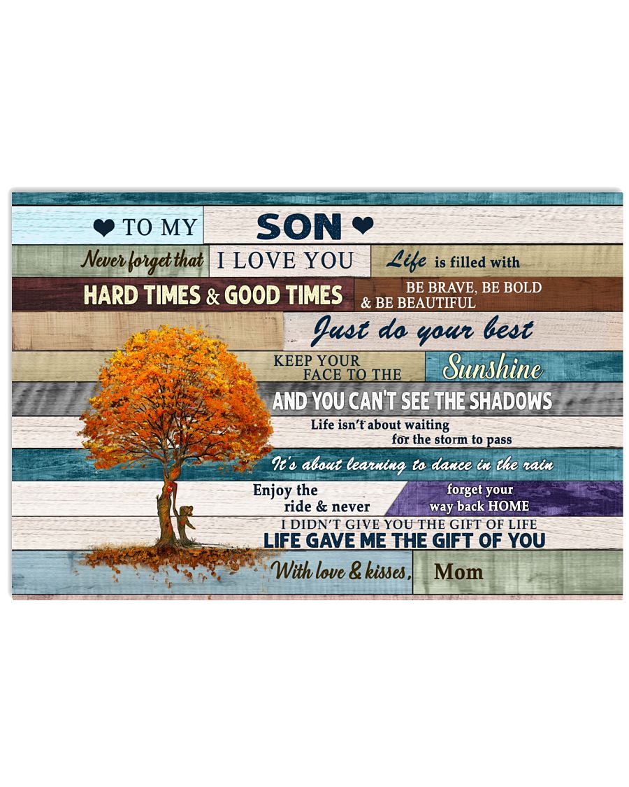 Never Forget That I Love You - Special Gift For Son-4681