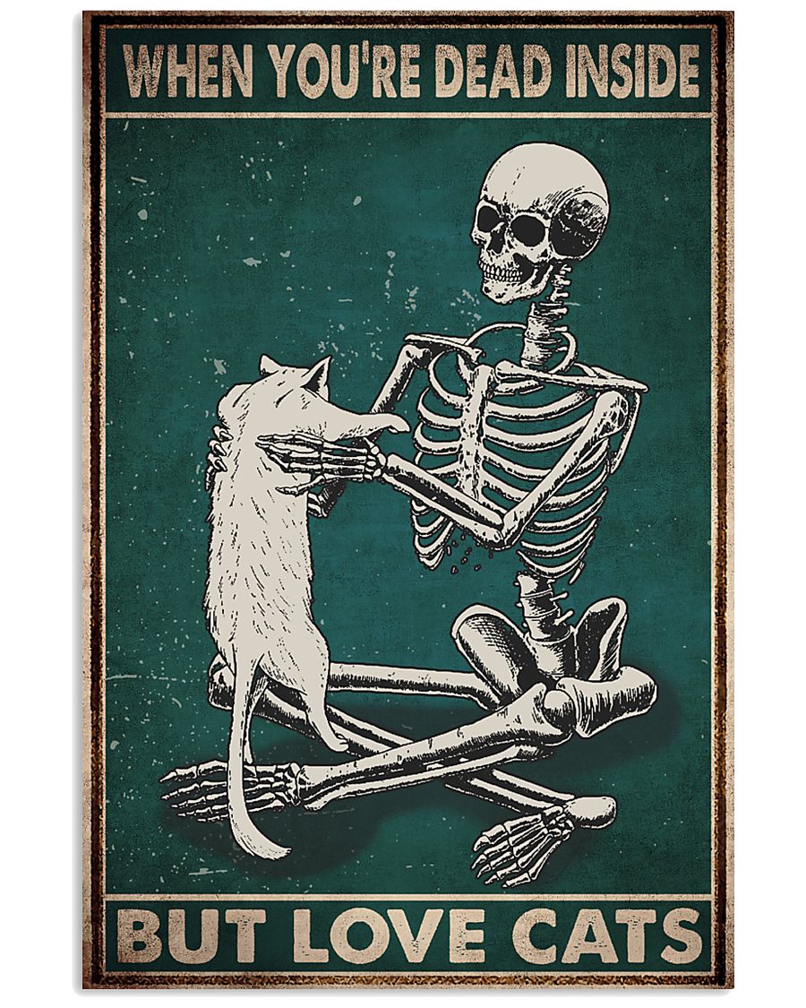 skeleton dead inside but love cats pt phq ngt-9076