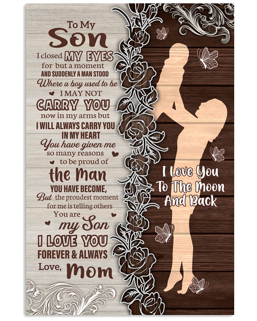 I Love You Forever & Always - Special Gift For Son-4339