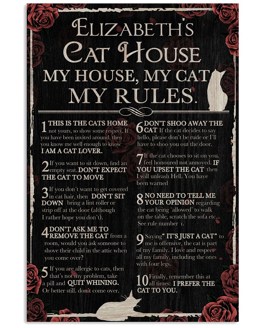 Personalized Cat House Rules-6569