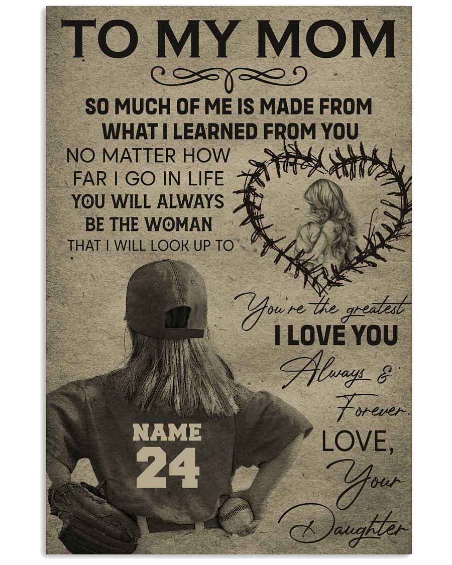 Softball To My Mom GH1-2903-4043