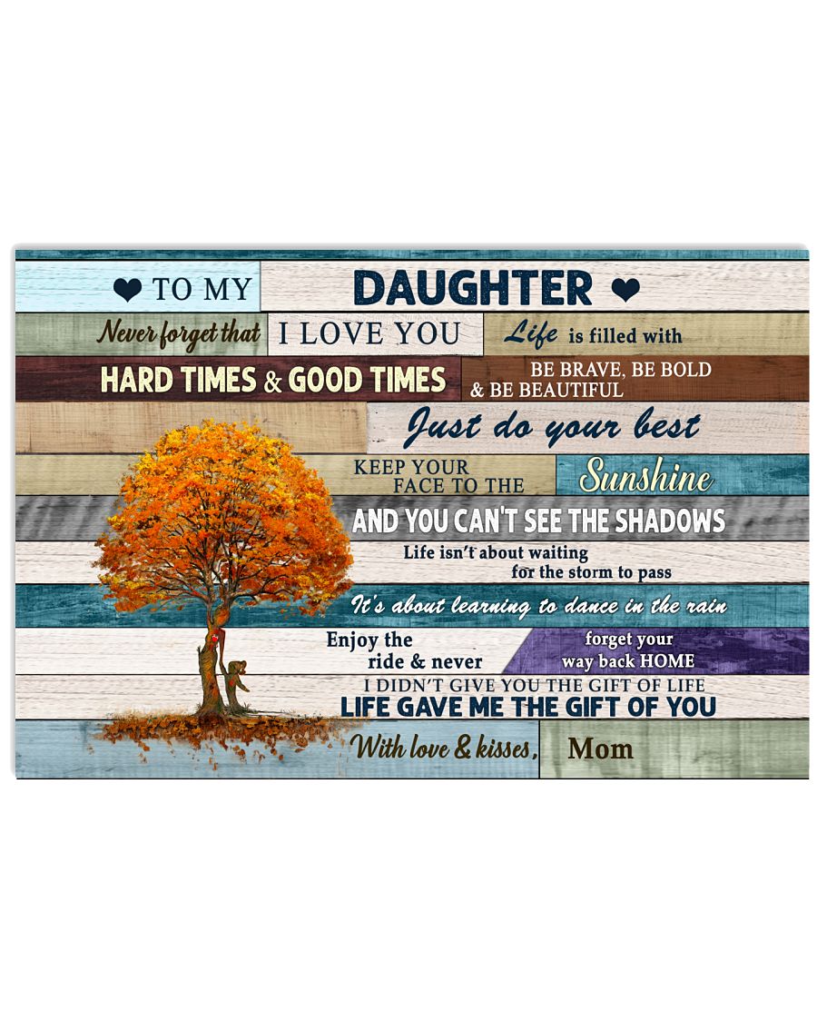 Never Forget That I Love You - Special Gift For Daughter-6755