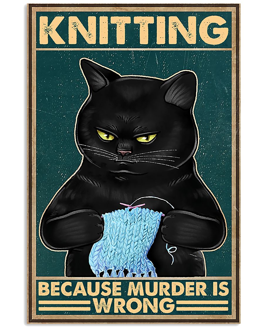 cat kniting because murde is wrong pt lqt nna-9584