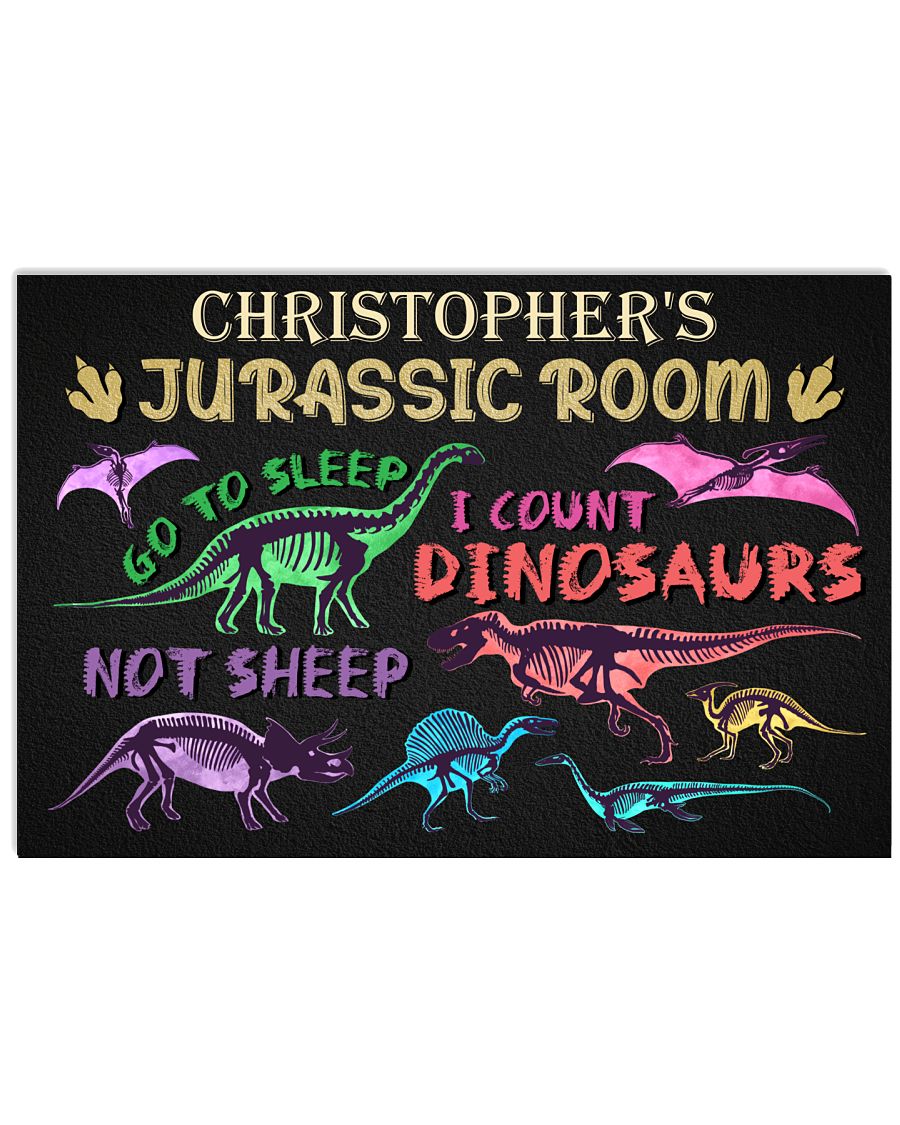 Personalized Dinosaur Room I Count Dinosaurs Not-8784